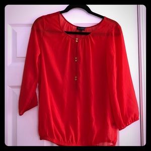 Red blouse The Limited Medium shirt